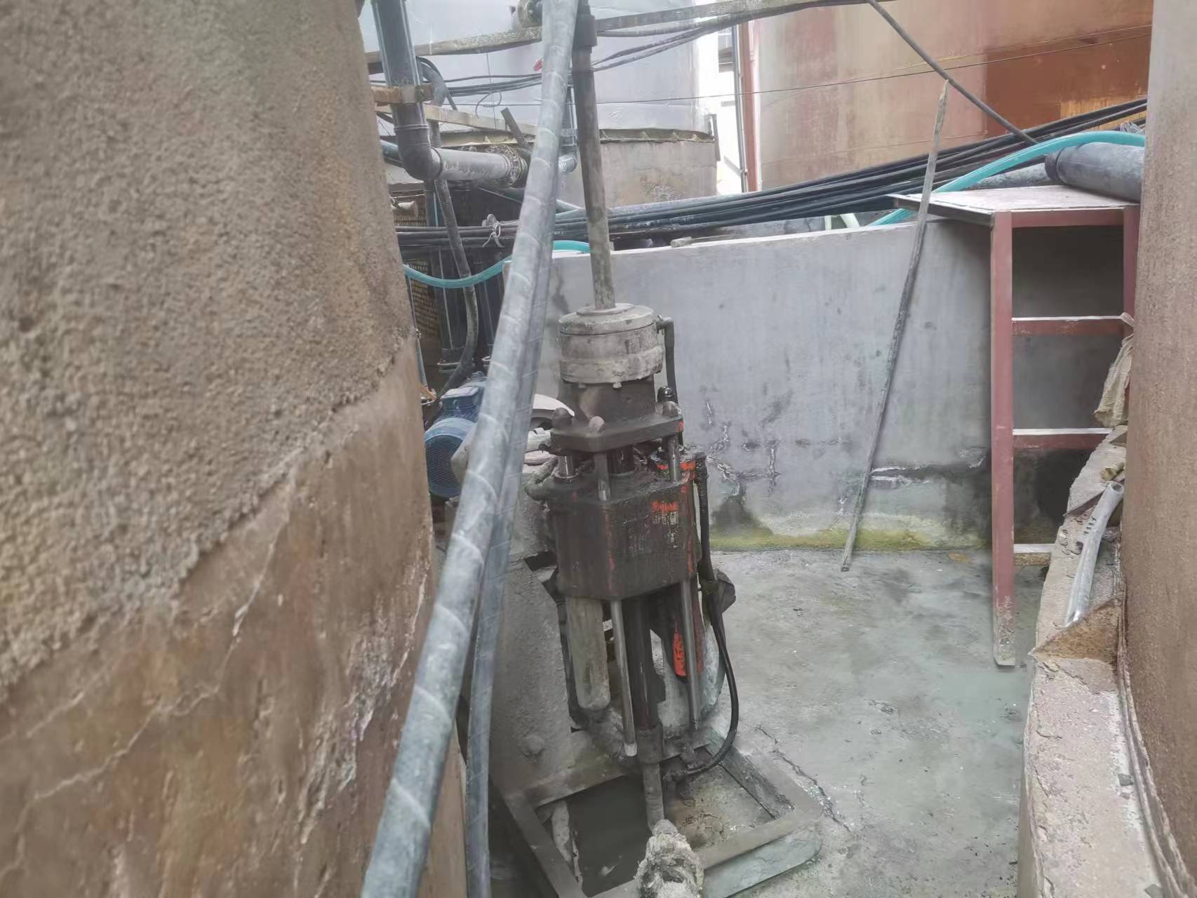 聂荣房屋下沉注浆